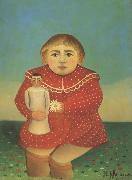 Henri Rousseau Portrait of a Child oil on canvas